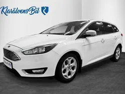 Vit Begagnad 2017 Ford Focus Titanium Kombi | 119 900 kr (Bra pris)