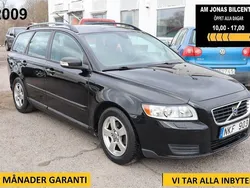 Svart Begagnad 2008 Volvo V50 Kombi | 39 900 kr (Marknadspris)
