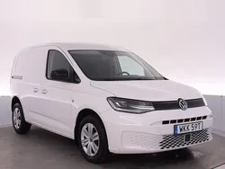 Vit (candyvit) Begagnad 2022 VW Caddy Minibuss | 209 000 kr (Bra pris)