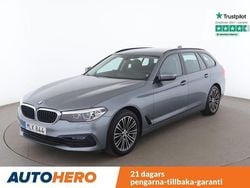 Blå Begagnad 2018 BMW 520 Sport Line Kombi | 254 000 kr (Superpris)