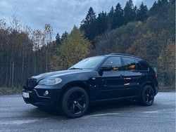 Svart Begagnad 2008 BMW X5 Sport Line SUV | 74 500 kr (Bra pris)