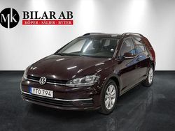 Svart Begagnad 2017 VW Golf VII Kombi | 129 900 kr (Marknadspris)