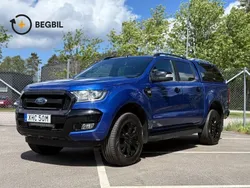 Blå Begagnad 2019 Ford Ranger Wildtrack Pickup | 374 900 kr (Dyr)