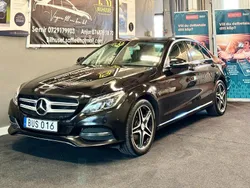 Svart Begagnad 2015 Mercedes C220 Avantgarde Sedan | 159 900 kr (Marknadspris)