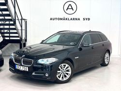 Svart Begagnad 2016 BMW 520 Kombi | 159 900 kr (Marknadspris)