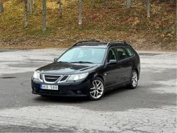 Svart Begagnad 2008 Saab 9-3 Vector Kombi | 25 900 kr (Superpris)