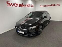 Svart Begagnad 2021 Mercedes A200 AMG Halvkombi | 269 000 kr (Marknadspris)