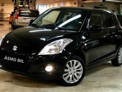 Svart Begagnad 2012 Suzuki Swift GLX Halvkombi | 59 900 kr (Superpris)