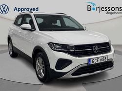 Vit Begagnad 2024 VW T-Cross Life SUV | 269 000 kr (Lite dyr)