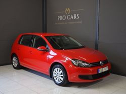 Röd Begagnad 2012 VW Golf VII Halvkombi | 59 500 kr (Marknadspris)