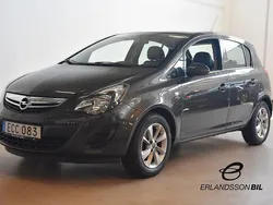 Grå Begagnad 2014 Opel Corsa Enjoy Halvkombi | 99 900 kr (Marknadspris)