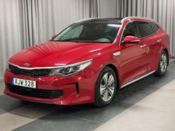 Röd Begagnad 2018 Kia Optima Hybrid 2 Sedan | 159 900 kr (Marknadspris)