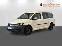 Vit Begagnad 2015 VW Caddy Maxi Life Life Minibuss | 149 900 kr