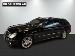 Svart Begagnad 2006 Mercedes E55 AMG Avantgarde Kombi | 289 900 kr