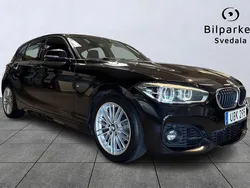 Svart Begagnad 2017 BMW 118 M Sport Halvkombi | 159 900 kr (Marknadspris)