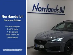 Ljusgrå (graphene grey) Begagnad 2024 Cupra Leon VZ Kombi | 329 900 kr (Marknadspris)