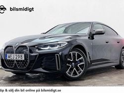 Svart Begagnad 2022 BMW i4 M Sport Sedan | 478 900 kr (Bra pris)