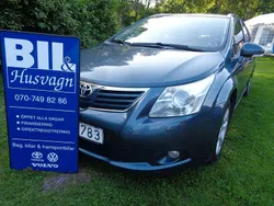 Mörkblå Begagnad 2010 Toyota Avensis Business Edition Kombi | 49 900 kr