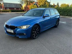 Blå Begagnad 2015 BMW 320 M Sport Kombi | 166 000 kr (Marknadspris)