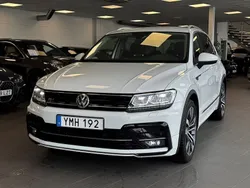 Vit Begagnad 2018 VW Tiguan R-line SUV | 244 900 kr (Marknadspris)