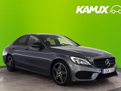 Grå Begagnad 2017 Mercedes C220 AMG Sedan | 269 800 kr (Marknadspris)