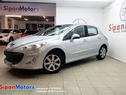 Ljusgrå Begagnad 2009 Peugeot 308 Halvkombi | 59 800 kr (Marknadspris)