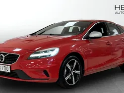 Röd (red) Begagnad 2017 Volvo V40 R-Design Kombi | 159 900 kr (Marknadspris)