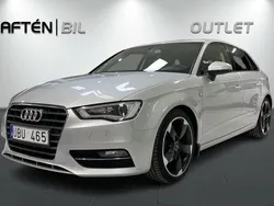 Silver Begagnad 2013 Audi A3 Sportback S-Line Halvkombi | 124 800 kr (Marknadspris)