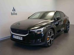 Svart Begagnad 2021 Polestar 2 Long Range Dual motor Halvkombi | 329 500 kr (Marknadspris)