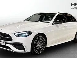 Vit Begagnad 2024 Mercedes C200 Sedan | 519 900 kr