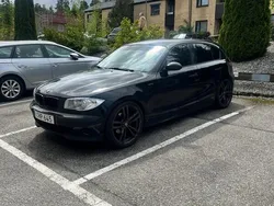Svart Begagnad 2007 BMW 116 Halvkombi | 20 000 kr (Superpris)