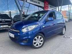Blåmetallic Begagnad 2011 Hyundai i10 Halvkombi | 59 500 kr (Marknadspris)