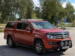 Röd Begagnad 2014 VW Amarok Canyon Pickup | 179 000 kr (Lite dyr)