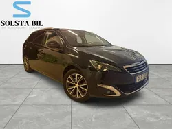 Svart Begagnad 2014 Peugeot 308 Allure Kombi | 74 900 kr (Marknadspris)