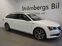 Vit Begagnad 2016 Skoda Superb Kombi | 209 000 kr (Lite dyr)