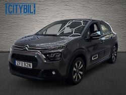Grå Begagnad 2022 Citroën C3 Shine Halvkombi | 159 900 kr (Marknadspris)
