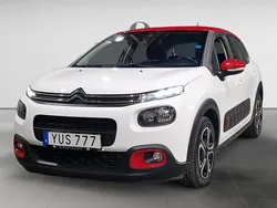 Vit Begagnad 2018 Citroën C3 PureTech Halvkombi | 119 900 kr (Bra pris)