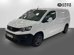 Vit Begagnad 2019 Peugeot Partner Minibuss | 136 500 kr (Bra pris)