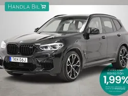 Svart Begagnad 2019 BMW X3 Competition Edition SUV | 599 900 kr (Marknadspris)