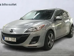 Grå Begagnad 2009 Mazda 3 Inclusive Halvkombi | 49 900 kr (Marknadspris)