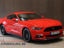 Röd Begagnad 2016 Ford Mustang GT Sportkupé | 399 000 kr (Marknadspris)