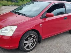 Röd Begagnad 2003 Honda Civic Halvkombi | 21 000 kr (Marknadspris)