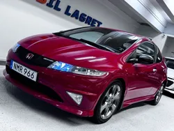 Röd Begagnad 2008 Honda Civic Type R Halvkombi | 83 900 kr (Marknadspris)