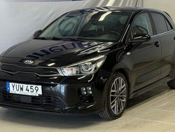 Svart Begagnad 2018 Kia Rio GT-Line Halvkombi | 159 900 kr (Marknadspris)
