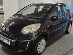 Svart Begagnad 2012 Citroën C1 Halvkombi | 64 900 kr (Marknadspris)