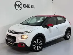 Vit Begagnad 2017 Citroën C3 Halvkombi | 69 900 kr (Marknadspris)