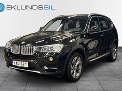 Svart Begagnad 2015 BMW X3 xLine SUV | 179 900 kr (Marknadspris)
