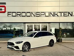 Vit Begagnad 2022 Mercedes C300e AMG line Kombi | 429 000 kr (Marknadspris)