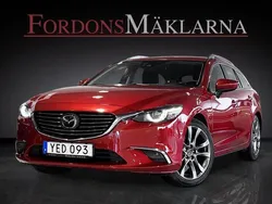 Rödmetallic Begagnad 2016 Mazda 6 Kombi | 149 900 kr (Bra pris)