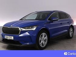 Blå Begagnad 2022 Skoda Enyaq iV Family SUV | 408 900 kr (Marknadspris)